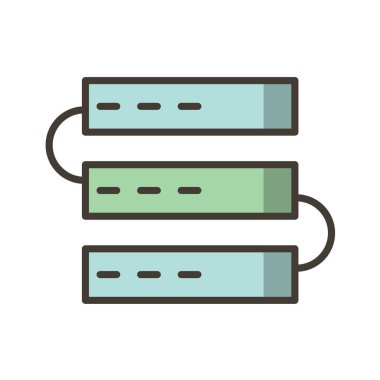 seo modern simgesinin vektör illüstrasyonu