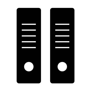 ofis dizinleri basit vektör simgesi