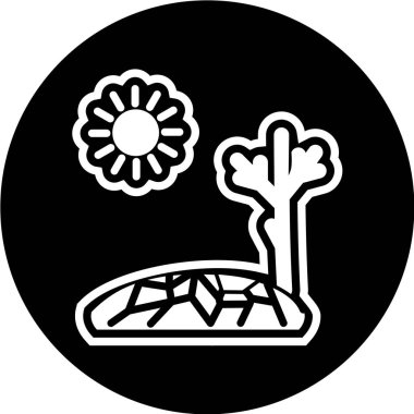 minimalist vektör illüstrasyonu, uygulama simgesi