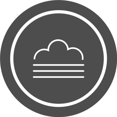 hava simgesi tasarımı, vektör illüstrasyon eps10 grafiği