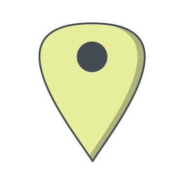 Multimedya düz simgesi beyaz arkaplanda izole edildi