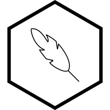 Kaligrafi Simgesi Moda Biçiminde İzole Arkaplan      