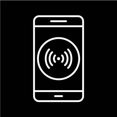 minimalist vektör illüstrasyonu, uygulama simgesi