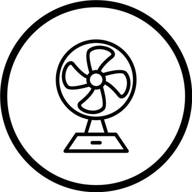 Klima vektör illüstrasyonu, basit simge