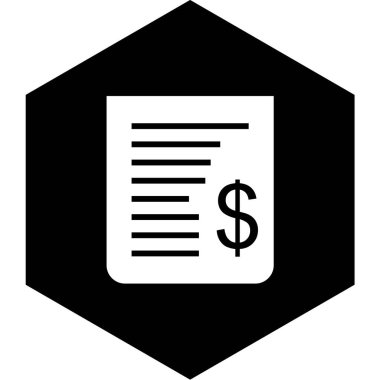 para düz vektör simgesi.