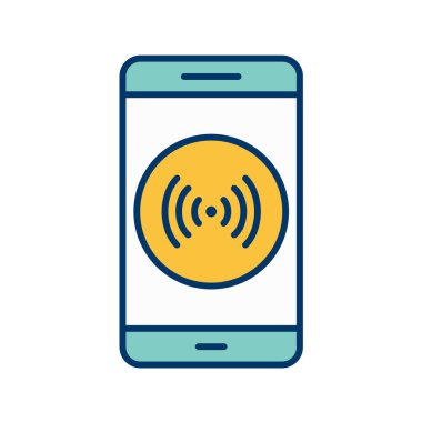 Mobil Uygulamalar konsept vektör çizimi beyaz arkaplan üzerinde 