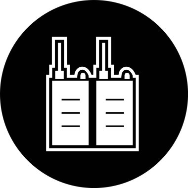 Moda Biçimli İzole Arkaplanda Telsiz Talkie Simgesi