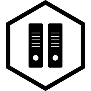 Moda Biçiminde Dosya Simgesi İzole Arkaplan  