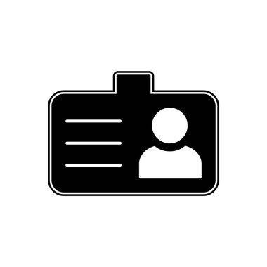  Moda Biçimli Öğrenci Kart Simgesi İzole Arkaplan      