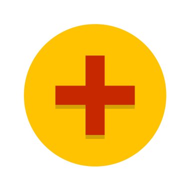 tıbbi simge vektör illüstrasyonu