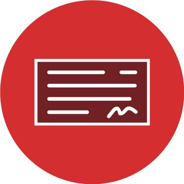 belge simgesi vektör illüstrasyonu