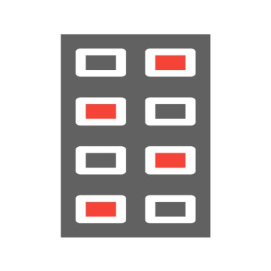 Gıda Web ikonu vektör illüstrasyonu 