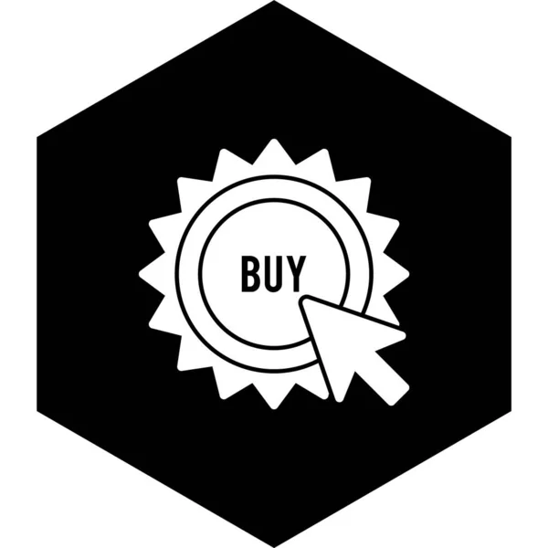 Comprar Icono Estilo Moderno Fondo Aislado — Vector de stock