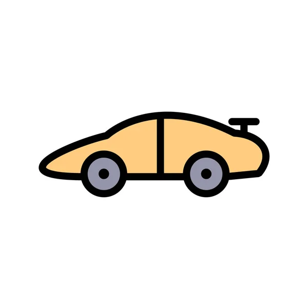 Icono Coche Vector Ilustración — Vector de stock