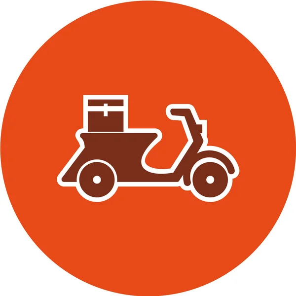 Icono Transporte Vector Ilustración — Archivo Imágenes Vectoriales