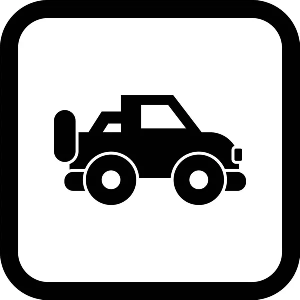 Truck Web Icon Vector Illustration — Stock Vector