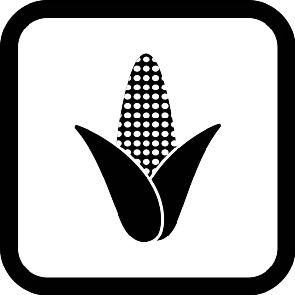 Alimento Icono Web Vector Ilustración — Archivo Imágenes Vectoriales