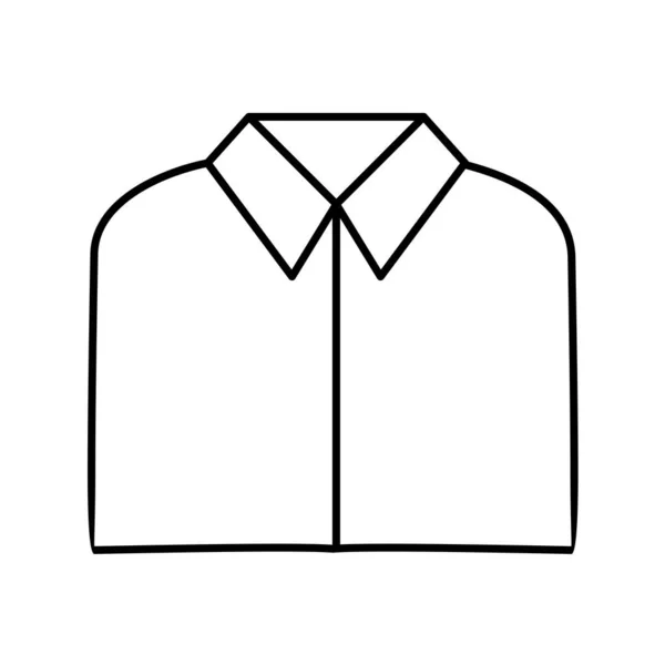 Ilustração Vetorial Moda Vestuário Simples Minimalista — Vetor de Stock