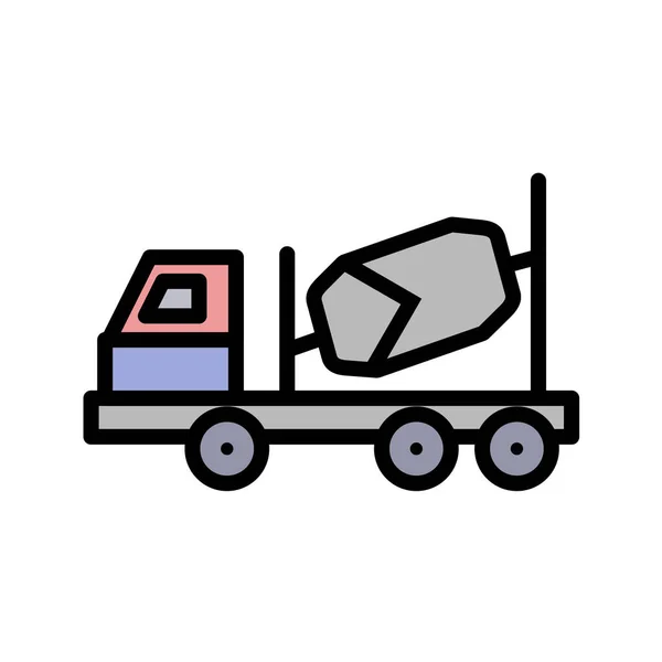 Truck Pictogram Vector Illustratie — Stockvector