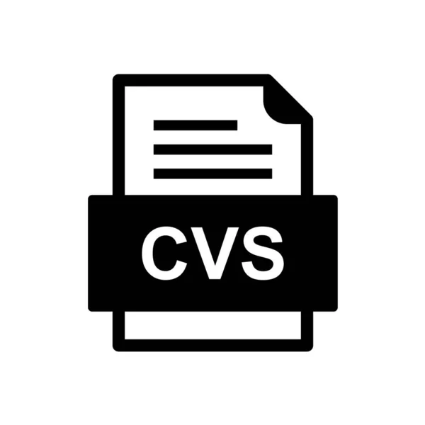 Illustrazione Vettoriale Icona Formato File — Vettoriale Stock