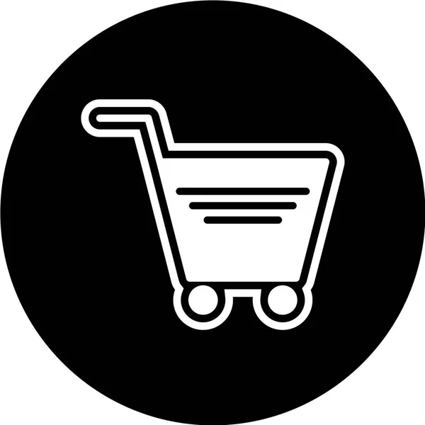 Shopping Cart Icon Vector Illustration — Stock Vector