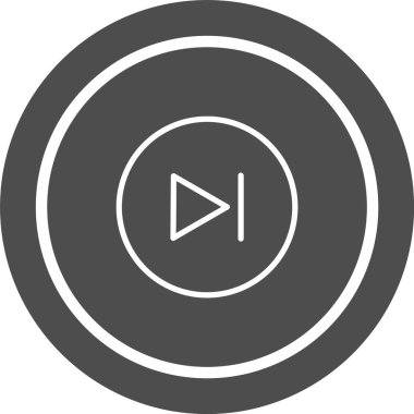 Moda Biçimli Sonraki Simge İzole Arkaplan