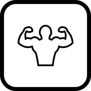 Moda Biçimli Gövde Simgesi İzole Arkaplan