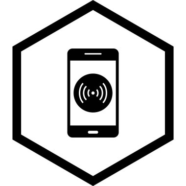 Hareketli Mobil Uygulama Simgesi Moda Biçimli İzole Arkaplan