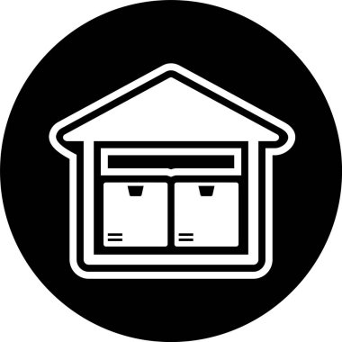 Depolama Birimi Simgesi Moda Biçiminde İzole Arkaplan