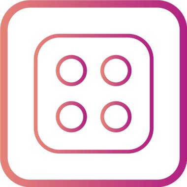 Web için izole edilmiş tek bir düz simgenin vektör illüstrasyonu