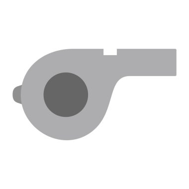 Moda Biçimli Islık Simgesi İzole Arkaplan       