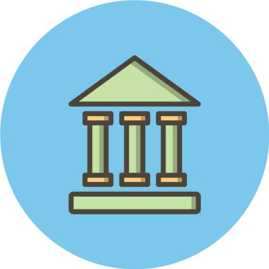 Modern eğitim ikonunun vektör illüstrasyonu