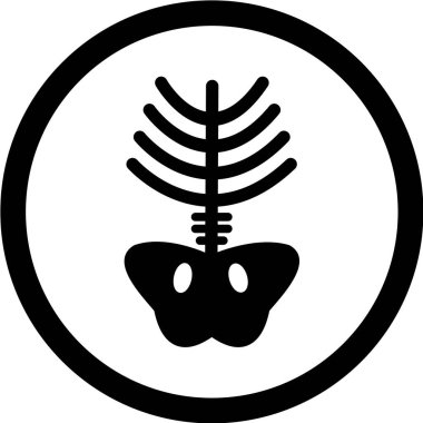 Tıbbi bir ikon. vektör illüstrasyonu