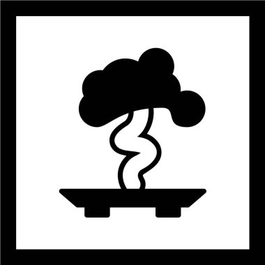 bitki ağ ikonu vektör illüstrasyonu 