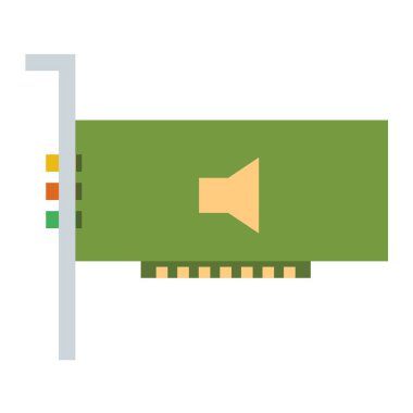 teknoloji simgesi vektör illüstrasyonu