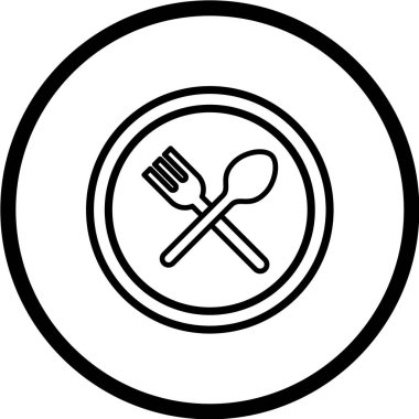 Yol simgesi, vektör illüstrasyonu