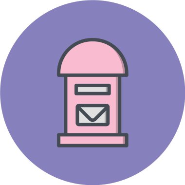 Ev simgesinin vektör illüstrasyonu