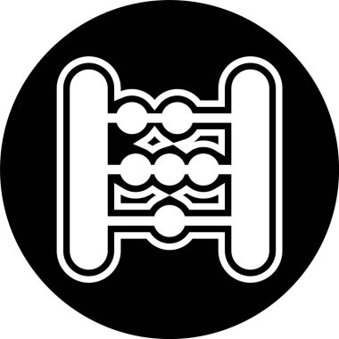 ABACUS Simge Moda Tarzı İzole Arkaplan