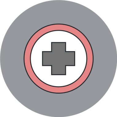 Yol simgesi, vektör illüstrasyonu