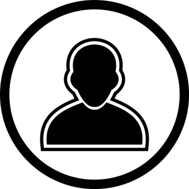 Moda Biçimli Avatar Simgesi İzole Arkaplan