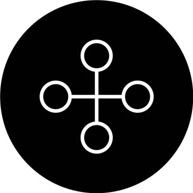 seo modern simgesinin vektör illüstrasyonu