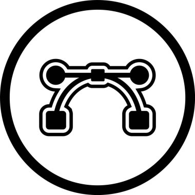 Moda Biçiminde Vektör Simgesi İzole Arkaplan