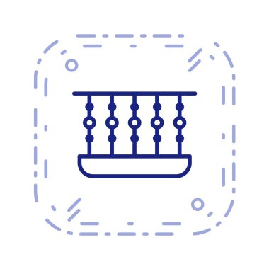 Emlak simgesi vektör illüstrasyonu