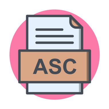 dosya biçimi vektör simgesi