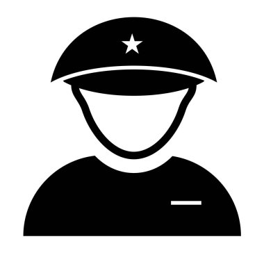 man kullanıcı simgesi, Avatar vektör illüstrasyonu