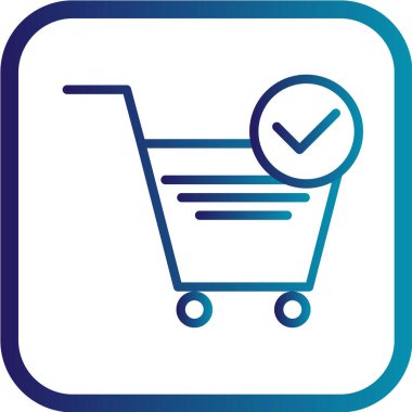 minimalist vektör illüstrasyonu, uygulama simgesi