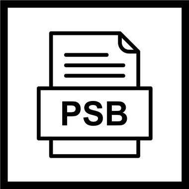 dosya biçimi simgesi, vektör illüstrasyonu