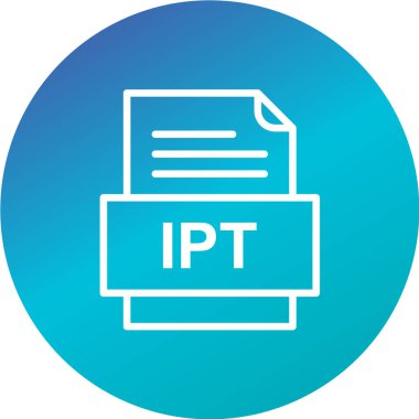 tipik dosya biçimi vektör illüstrasyonu 