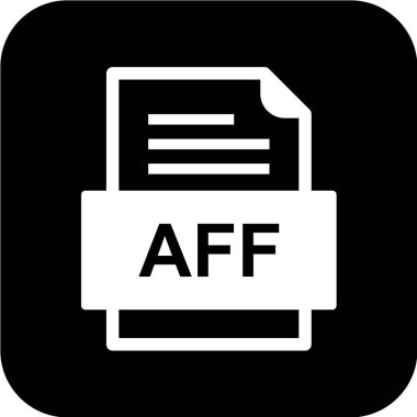 dosya biçimi simgesi, vektör illüstrasyonu