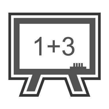 okul simgesi vektör illüstrasyonu